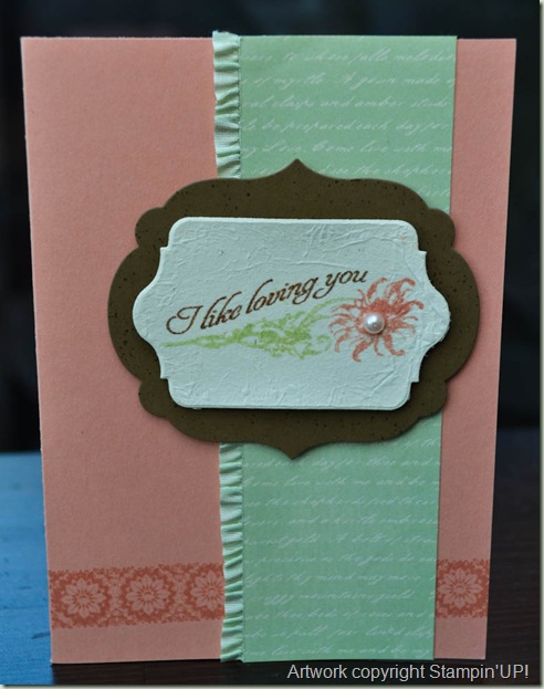 Stampin'Up! Venetian Romance Chalk talk