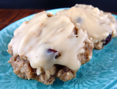 Maple Oatmeal Cranberry Cookies