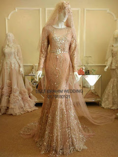 baju nikah paling cantik 2016