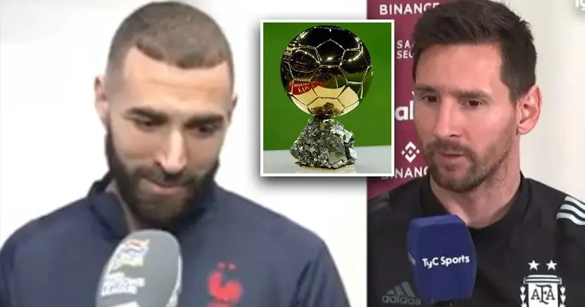 It gives me motivation: Benzema reacts after Messi said he deserves Ballon d'Or