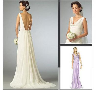 Backless Wedding dresses vera wang