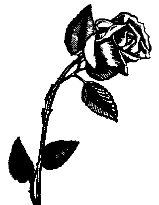 clip art flowers black and white. clipart flowers black and