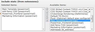 How to Change Typo3 Powermail Extension Templates Path