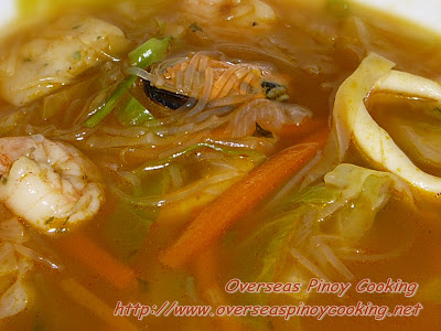 Seafood Sotanghon