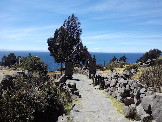 Isla de Taquile Lago Titicaca, Perú