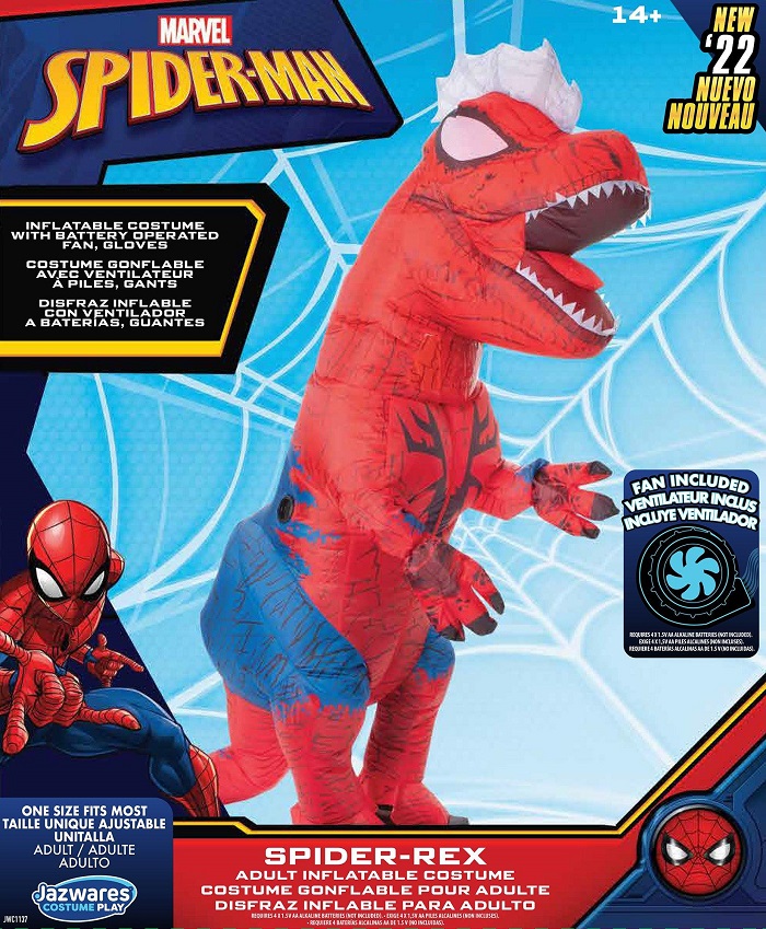 Spider-Rex Inflatable Costume Is Priced at US$99.99