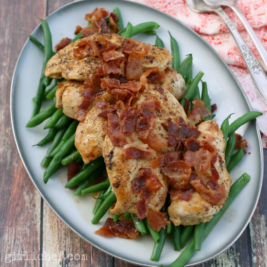 Chicken Scaloppine w/ Bacon