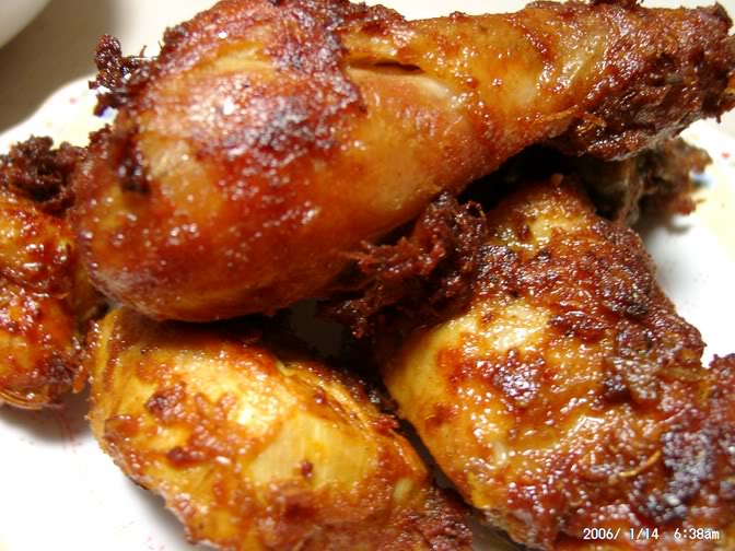 Resepi Ayam Golek Berempah  NZ resepi World