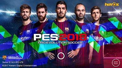 PES 2018 apk + obb