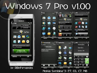 Theme Windows7 Pro v1.00 Symbian^3 Anna Belle By RBnFernandes
