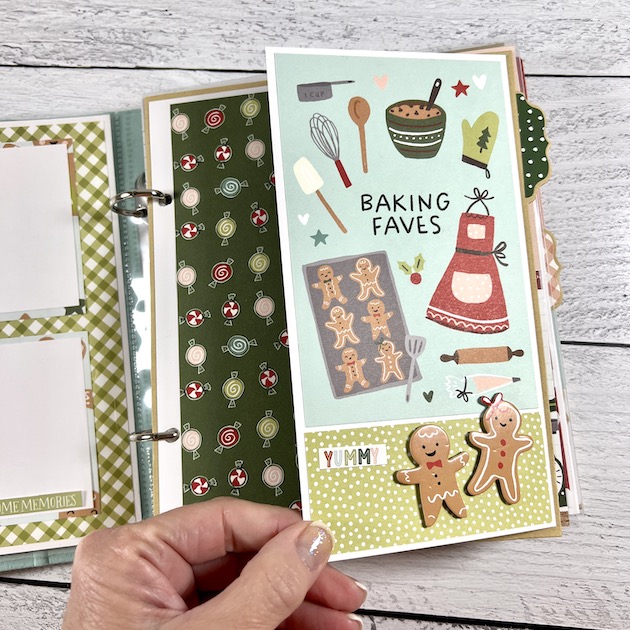 Artsy Albums Scrapbook Album and Page Layout Kits by Traci Penrod: NEW!  Baking Spirits Bright Recipe Album
