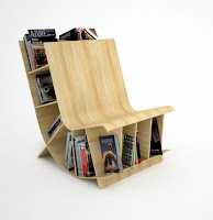 Sillones con librería