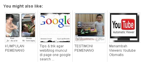 Tips & Tricks - Cara pasang related post dengan thumbnail