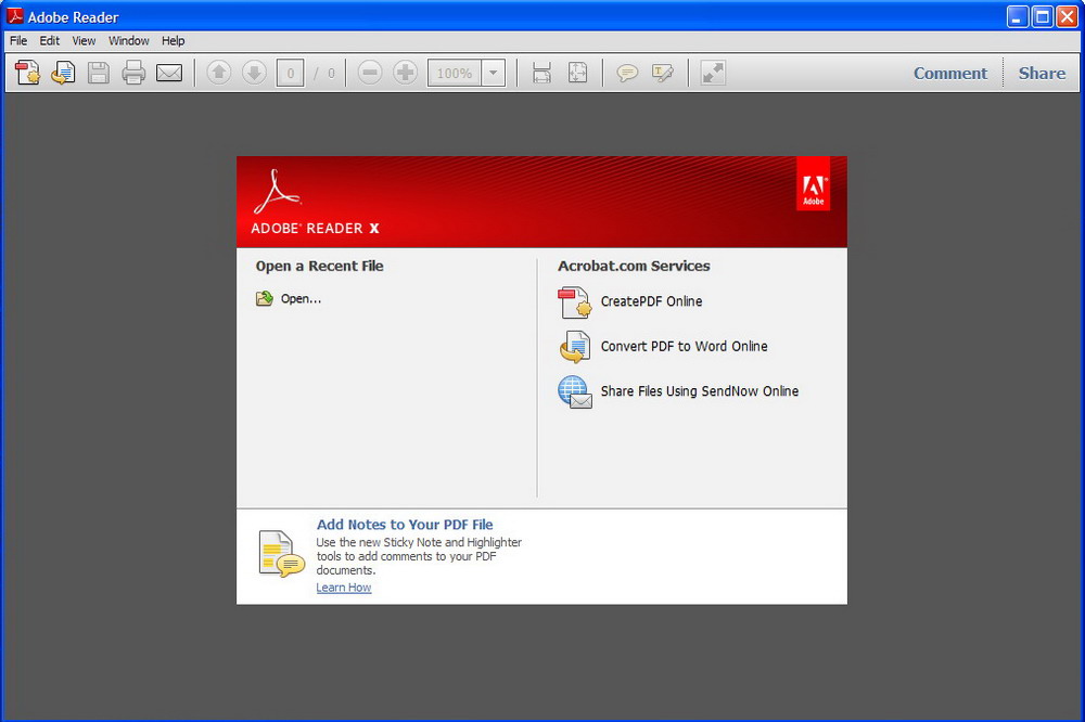 Free Download Adobe Reader X 10.1.1 Terbaru (50.24 MB 