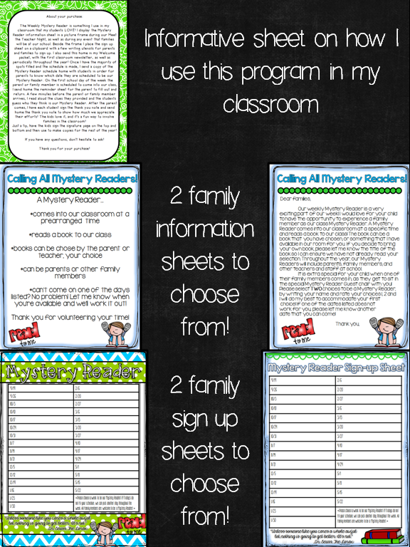 http://www.teacherspayteachers.com/Product/Mystery-Reader-Pack-776671