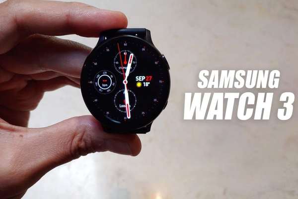 فيديو جديد مسرب لـ Galaxy Watch 3