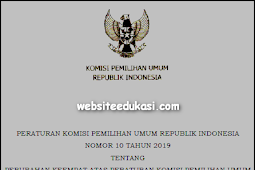 PKPU Nomor 10 Tahun 2019