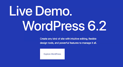 Live Demo WordPress 6.2 RC1 Release on 28th March