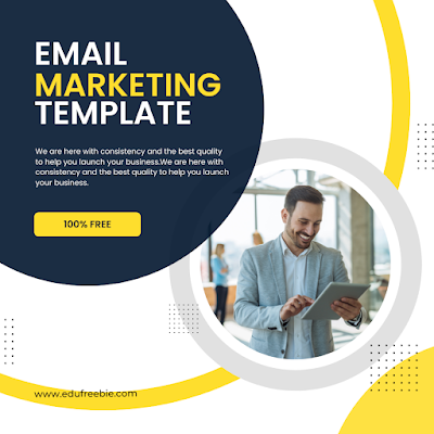 Email marketing  template