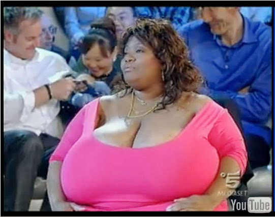 Introducing! The Woman With The World Largest Boobs!