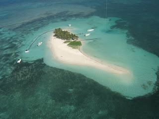 vue aerienne de l'ilet Carret