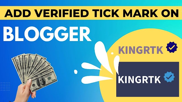 How To AddVerified Tick On Blogger. Blogger Per Verified Tick Kaise Add Kare.