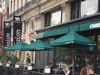 Teaism, next to Starbucks