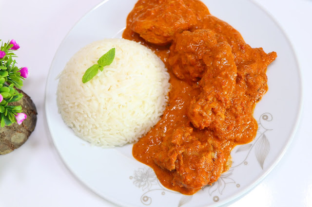 كاري دجاج الهندي بطريقة  المطاعم اطيب وجبة غداء ممكن تعملوها باسهل طريقة والطعم خرافي رهيب مع رباح محمد ( الحلقة 830 )