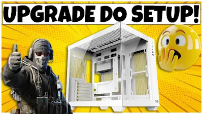 Redragon Wideload Lite Branco - O Melhor Gabinete Gamer Aquário Custo-Benefício
