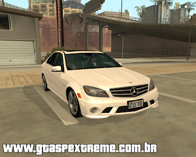 Mercedes-Benz C63 AMG 2010 para grand theft auto