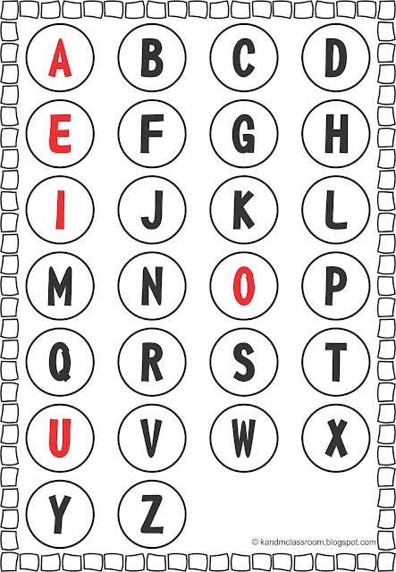 Free Alphabet Upper Case Poster Printable 