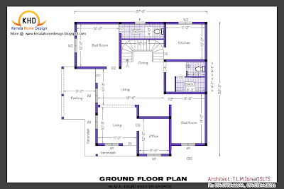 Home plan and elevation