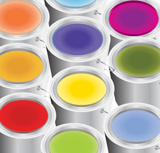 COLORS IN PAINT TINS