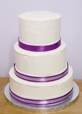  Wedding Cake With Ribbon