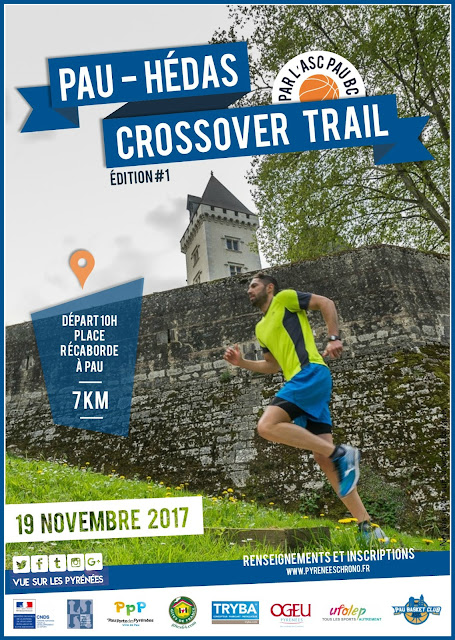 1er Hédas Crossover Trail Pau 2017