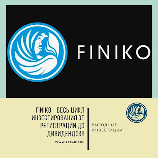 FINIKO - Весь цикл инвестирования от регистрации до дивидендов!