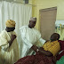 Speaker Dogara, House of Reps leaders visit  Sen Dino Melaye at the National Hospital 