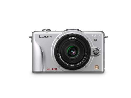 Panasonic Lumix DMC-GF2 12 MP Micro Four-Thirds Interchangeable Lens Digital Camera with 3.0-Inch Touch-Screen LCD and 14mm f/2.5 G Aspherical Lens (Silver)
