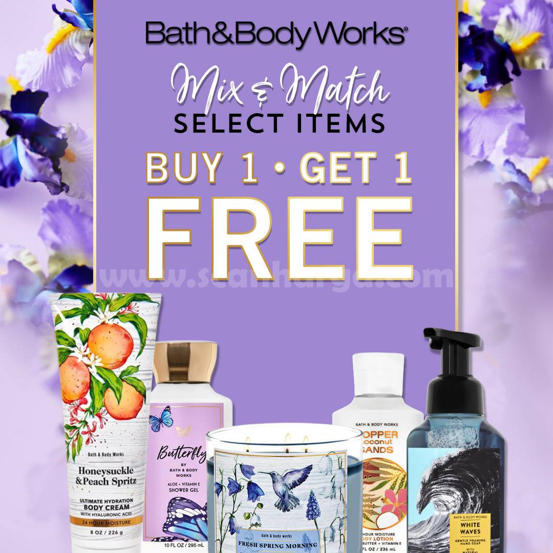 Promo Bath & Body Works Special Buy 1 Get 1 Free