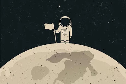 Moon Space Wallpaper