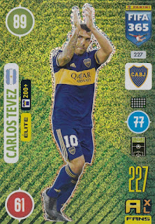 Panini Adrenalyn XL FIFA 365 2021 collection Boca Juniors Set