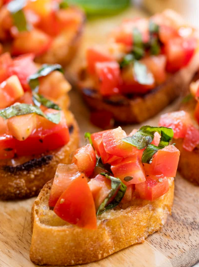 Authentic Italian Bruschetta