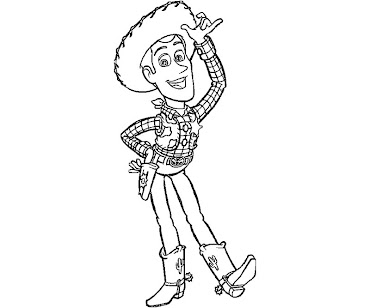 #13 Toy Story Coloring Page