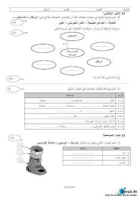 فرض تأليفي 1 تربية تكنولوجية سنة 7 الثلاثي الأول, تربية تكنولوجية  pdf  سنة سابعة مراجعة تربية تكنولوجية سنة سابعة  سنة 7 أساسي, تكنيك سابعة