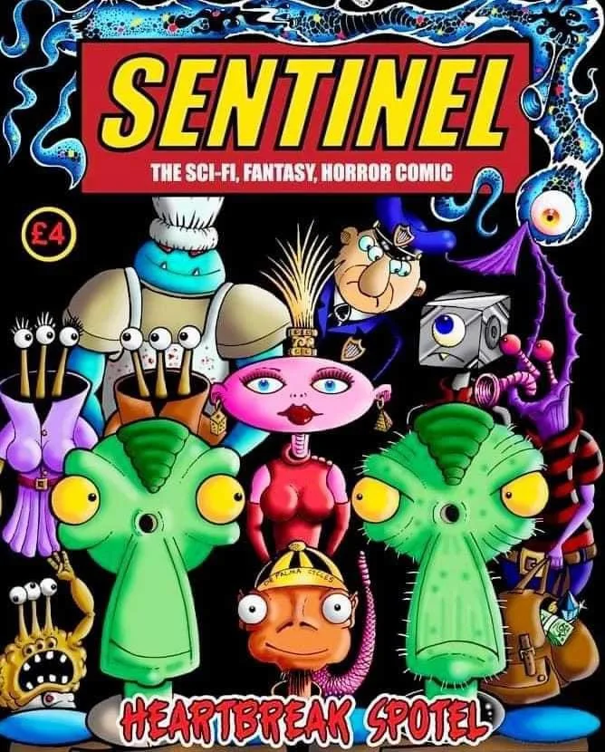 Sentinel #14:  Heartbreak Spotel - Main Cover