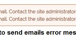 Drupal unable to send emails using the contact forms [a host issue]