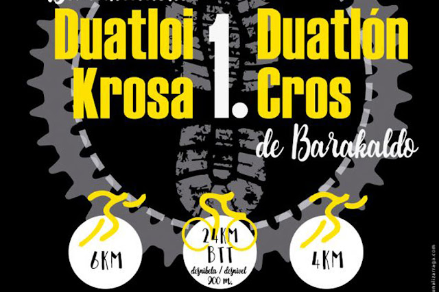 Cartel del duatlón cross