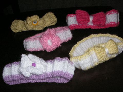 614 New baby headband loom 703 Knitting Galore: Cute Baby Headband 