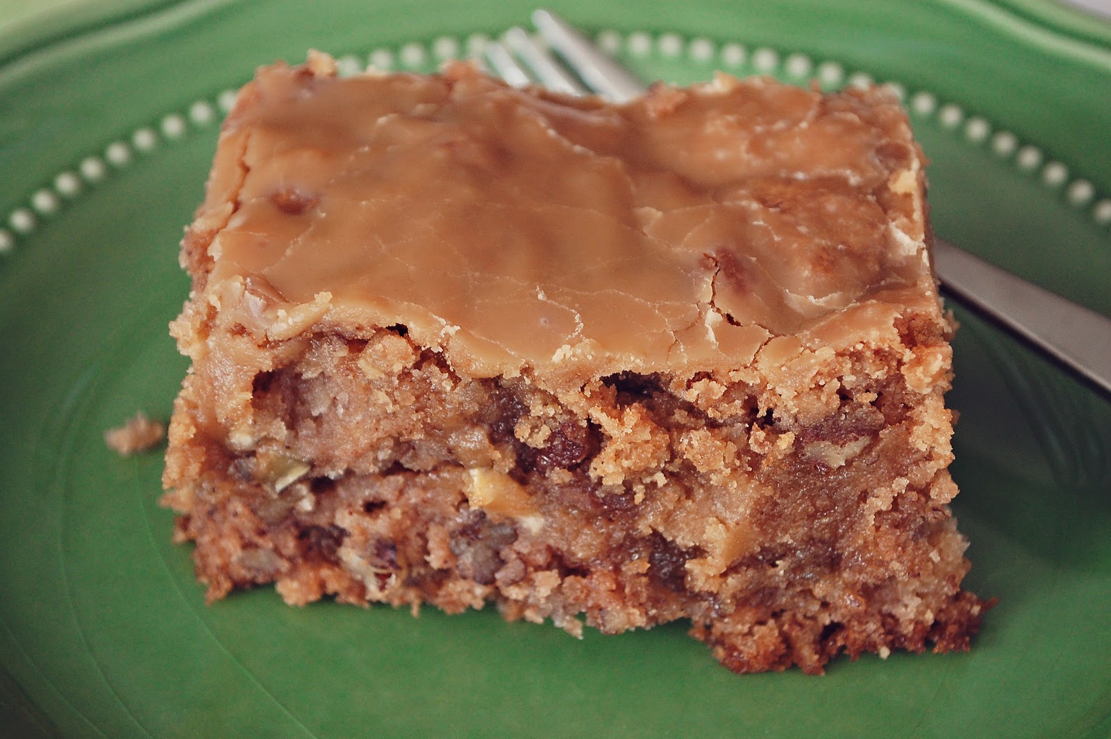 A Feathered Nest: Cooking 101 - Apple Cake with Brown ...