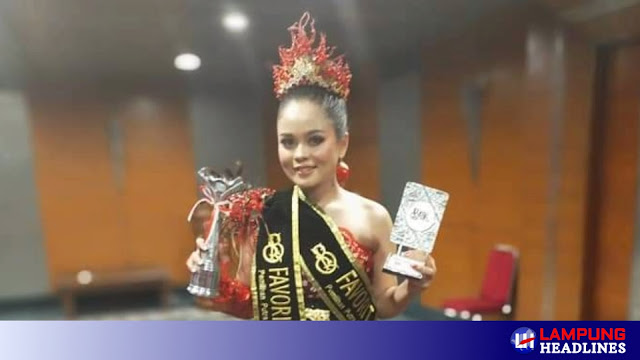 Pelajar Asal Pringsewu Raih Prestasi Diajang Pesona Batik Nusantara Internasional 2020